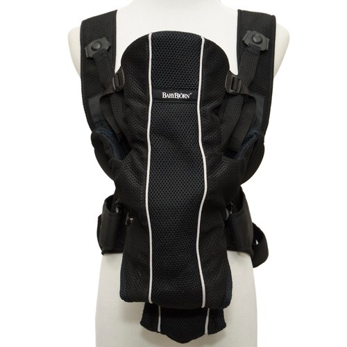 Baby bjorn black carrier - black,
