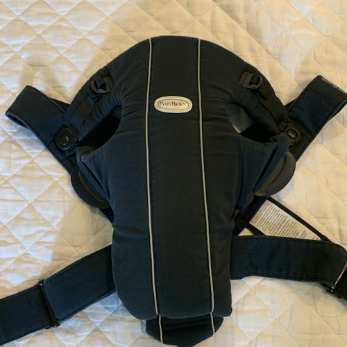 Baby bjorn black cotton - cotton, mini